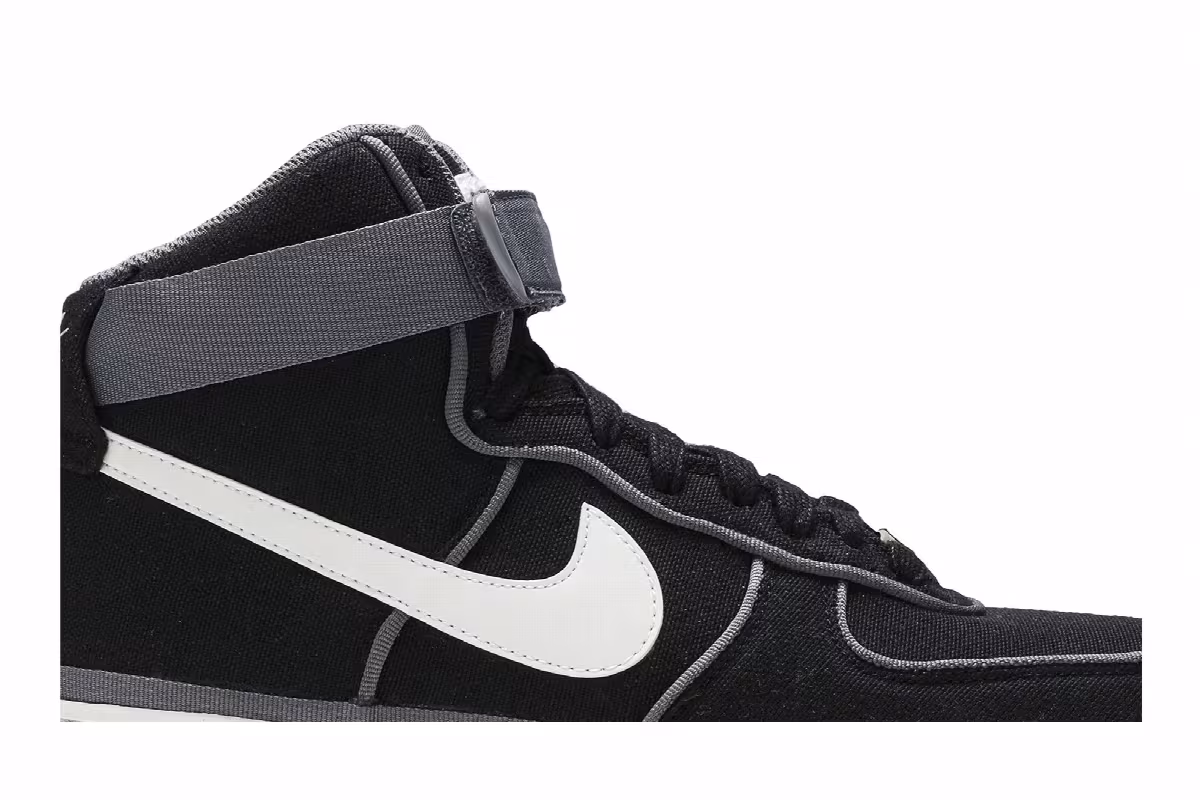 Nike Air Force 1 High 07 LV8 Black Orange Gum, view 3