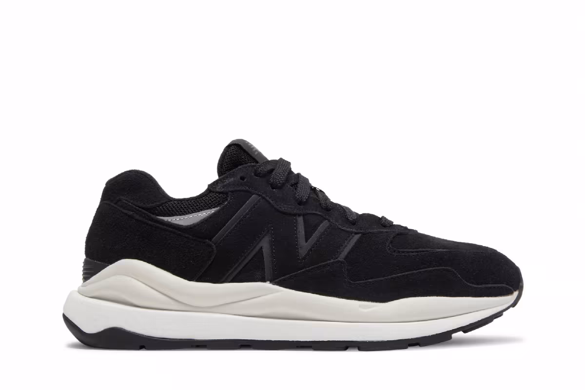 New Balance 57/40 Black White, view 2