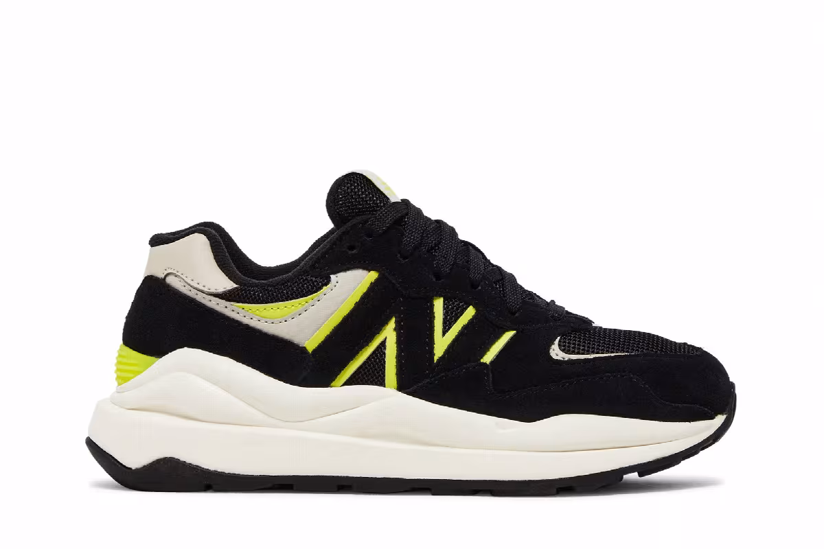 New Balance Women's 57/40 Black Oyster Pink, view 2