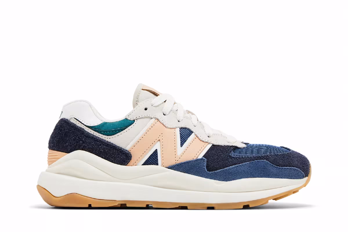 New Balance 57/40 Peacoat Sand, view 2