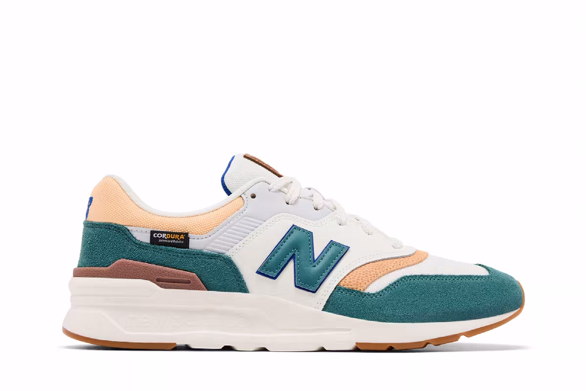 New Balance 997H Sea Salt Spruce, view 2