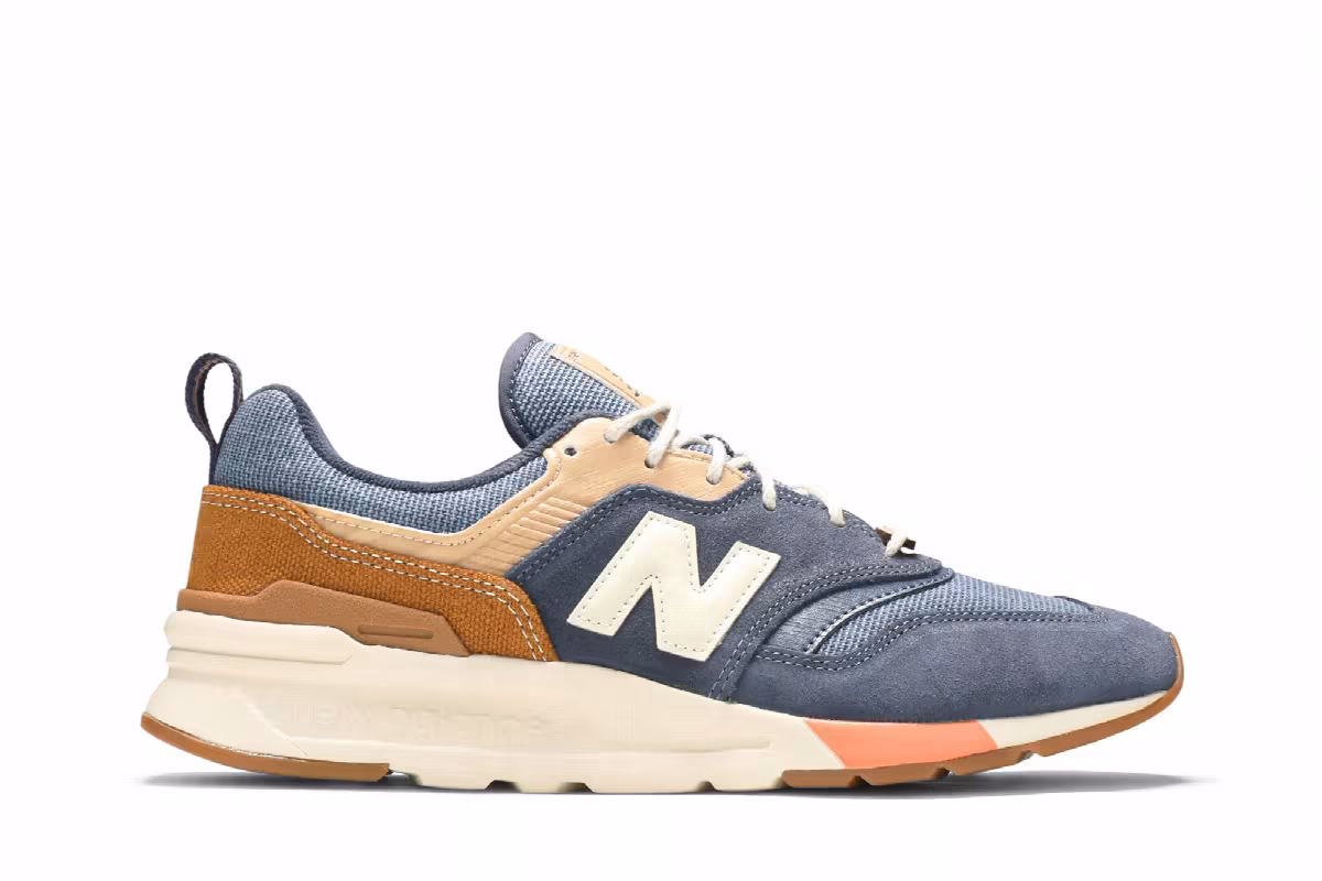New Balance 997H Navy Brown, view 2