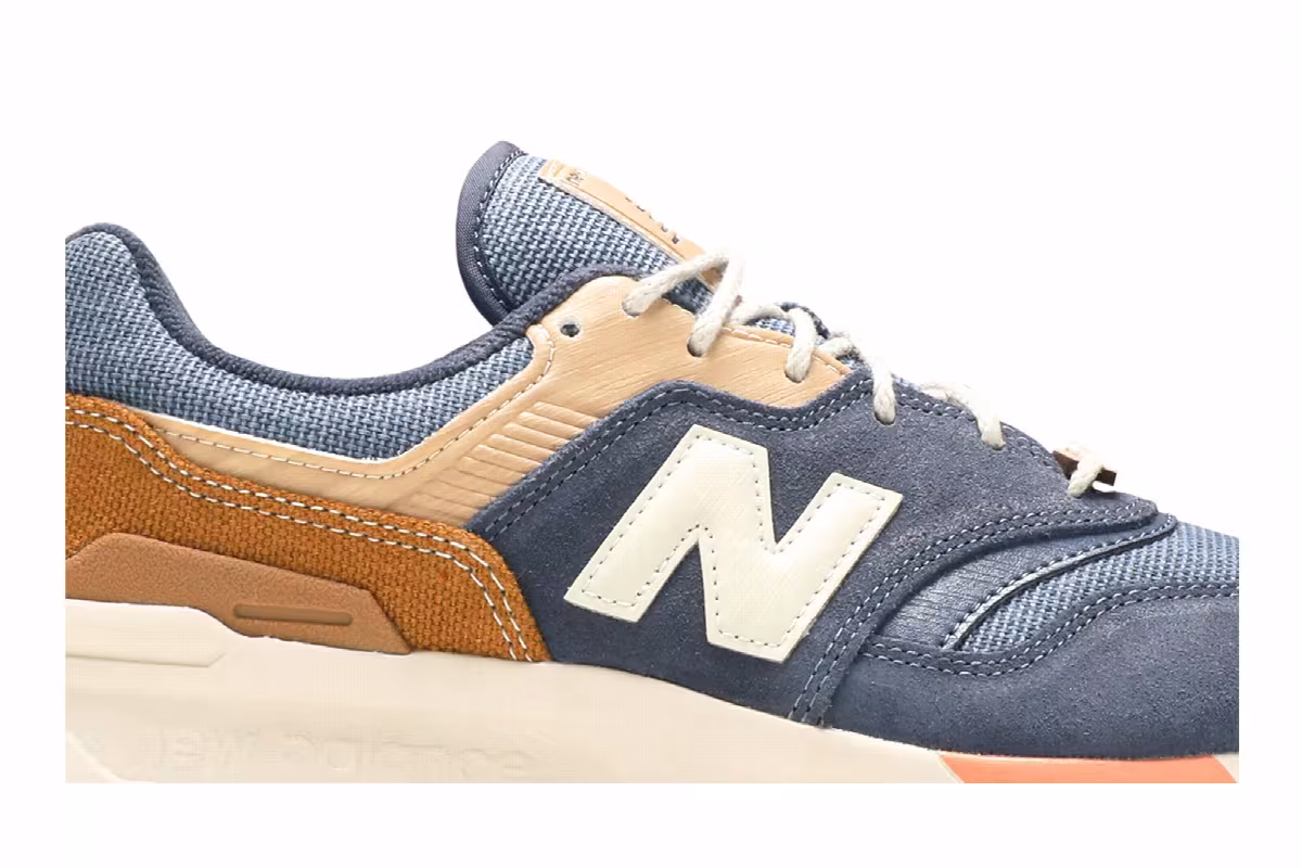 New Balance 997H Navy Brown, view 3