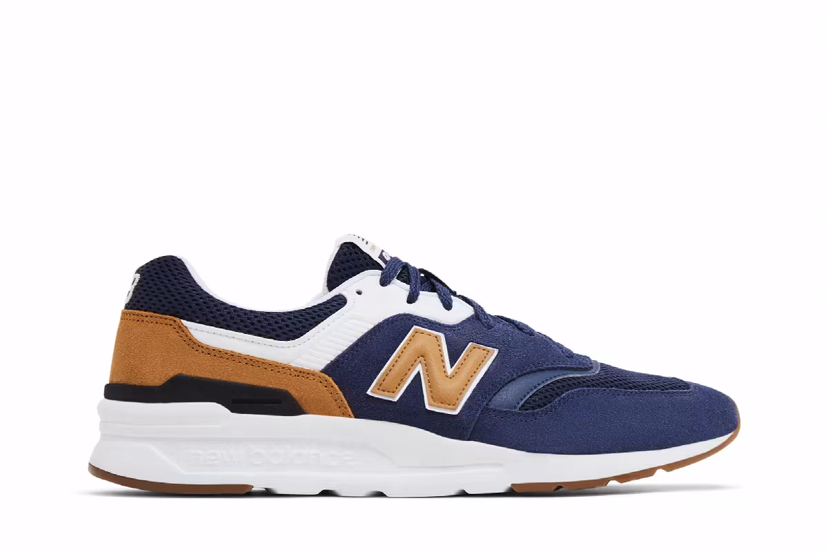 New Balance 997H Navy Tobacco, view 2
