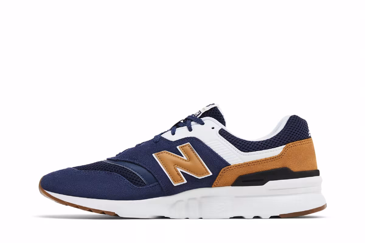 New Balance 997H Navy Tobacco, view 4