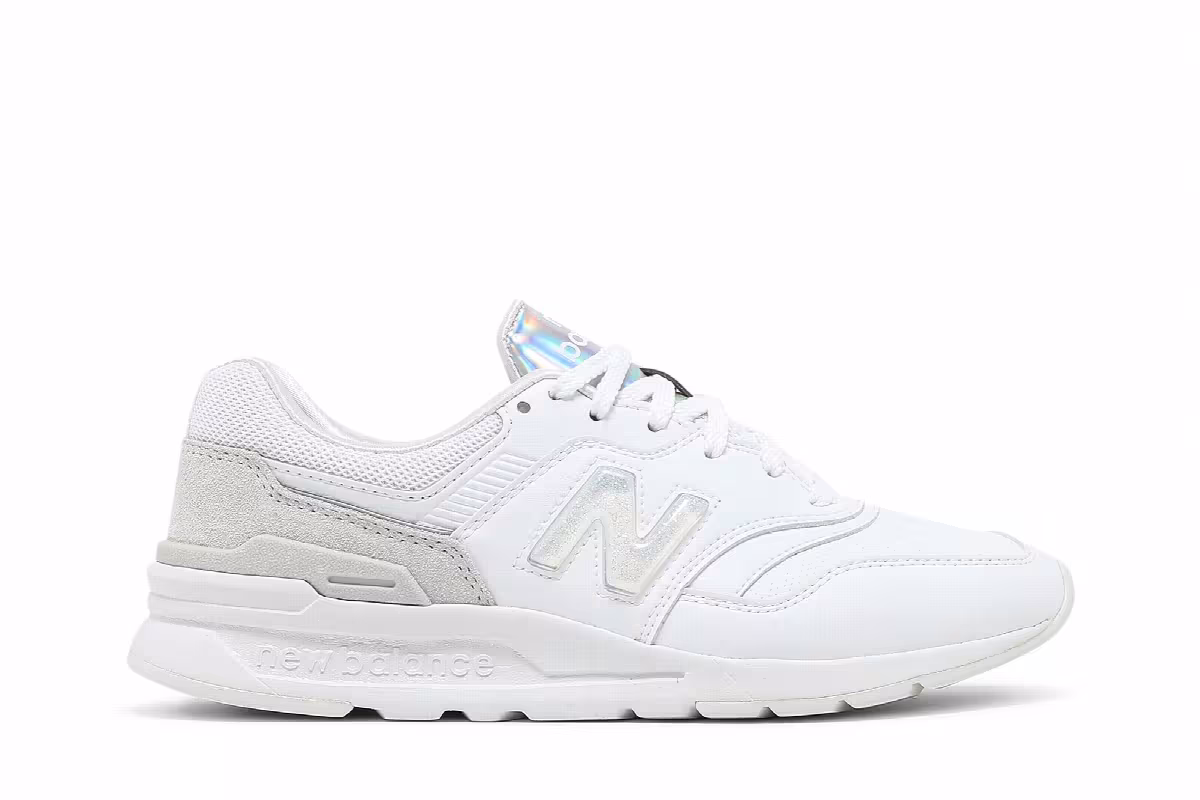 New Balance Women's 997H White Silver, view 2