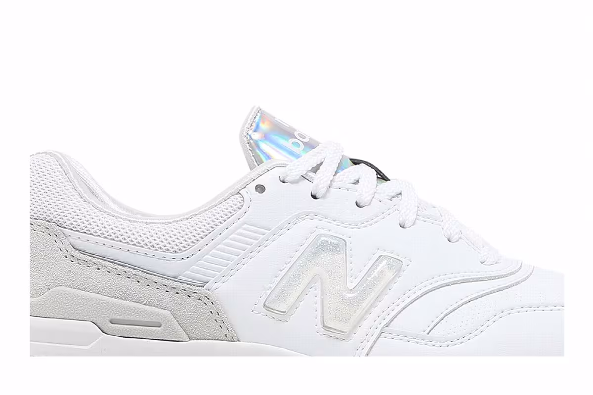 New Balance Women's 997H White Silver, view 3