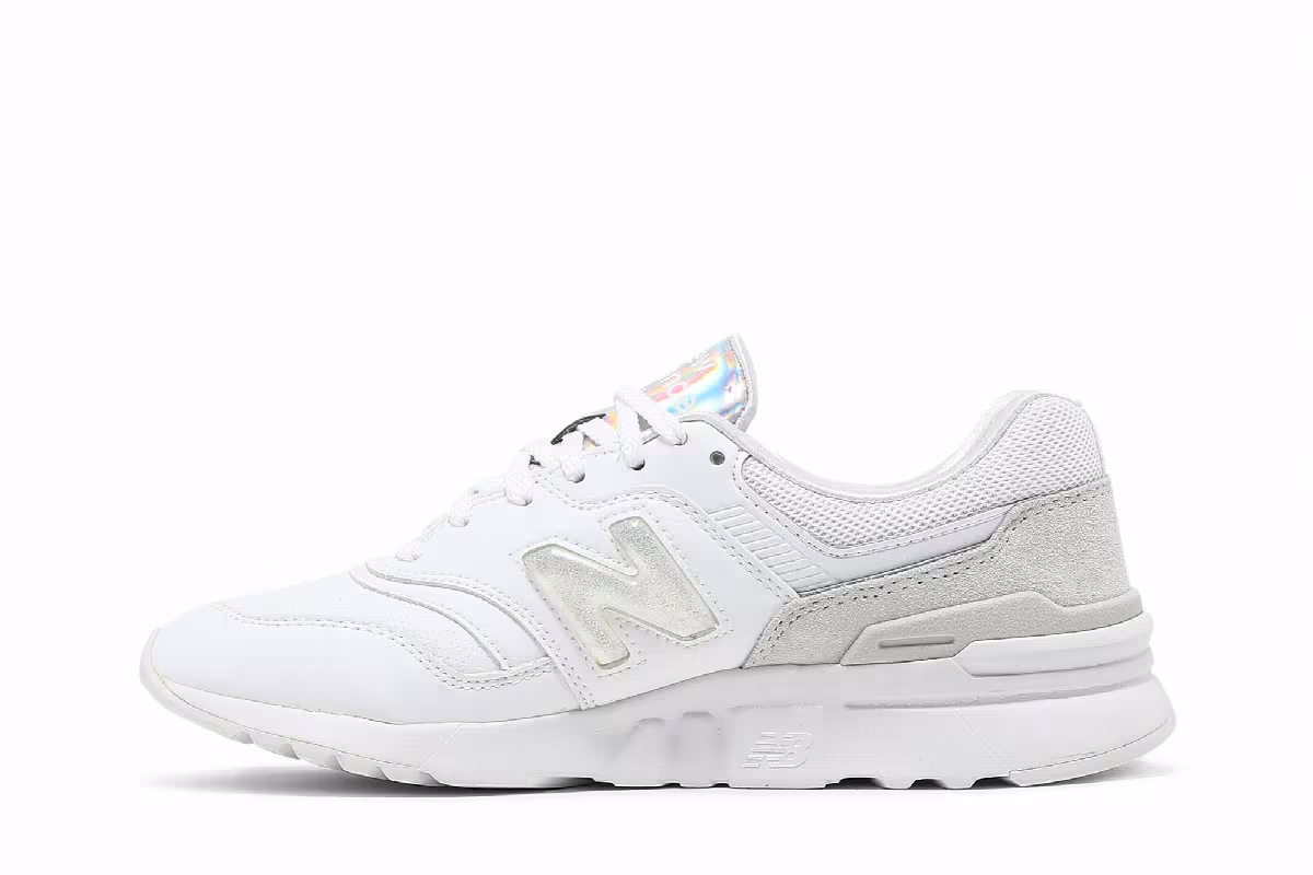 New Balance Women's 997H White Silver, view 4