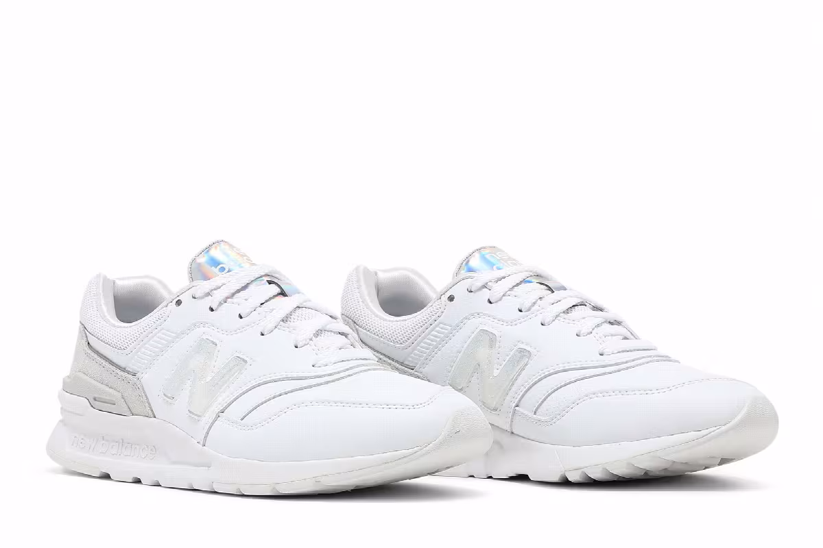 New Balance Women's 997H White Silver, view 9