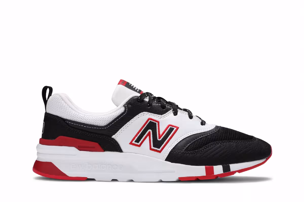 New Balance 997H New Prep Pack - Black Team Red, view 2