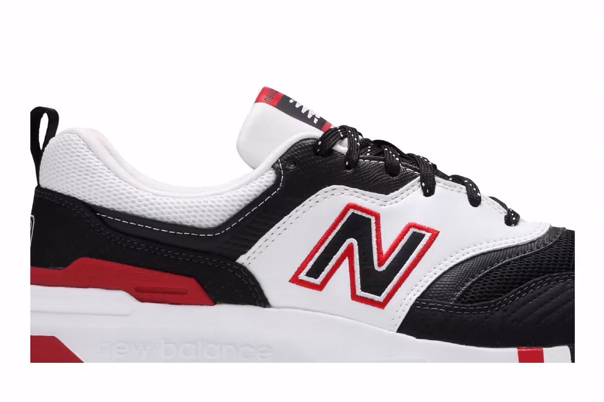 New Balance 997H New Prep Pack - Black Team Red, view 3
