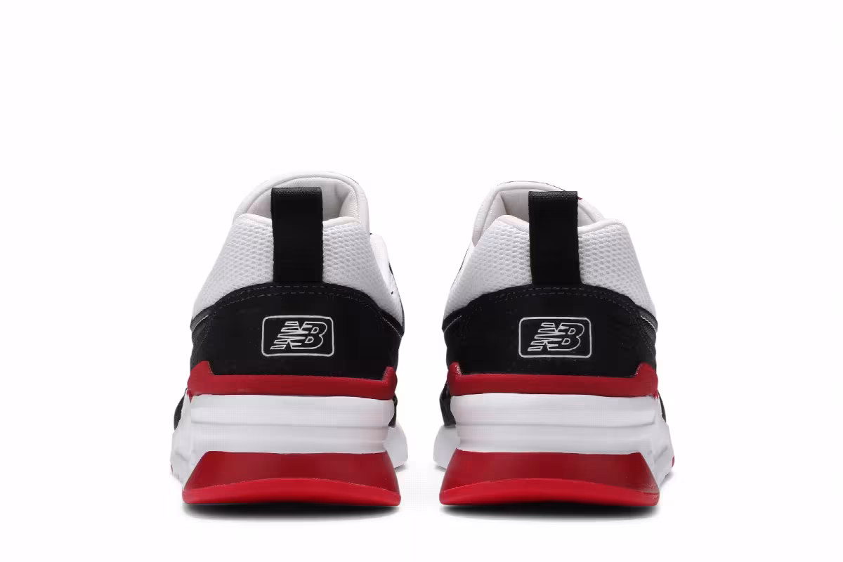 New Balance 997H New Prep Pack - Black Team Red, view 7