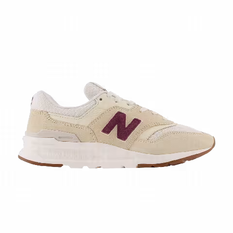 New Balance Wmns 997H 'Macadamia Nut Burgundy'