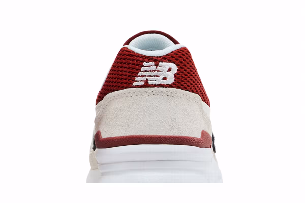 New Balance 997H Sea Salt Brick Red, view 8