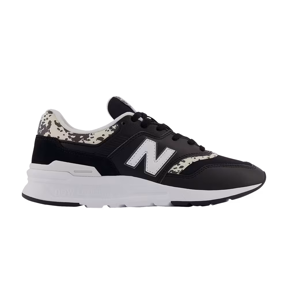 New Balance Women's 997H Black Raw Cashew