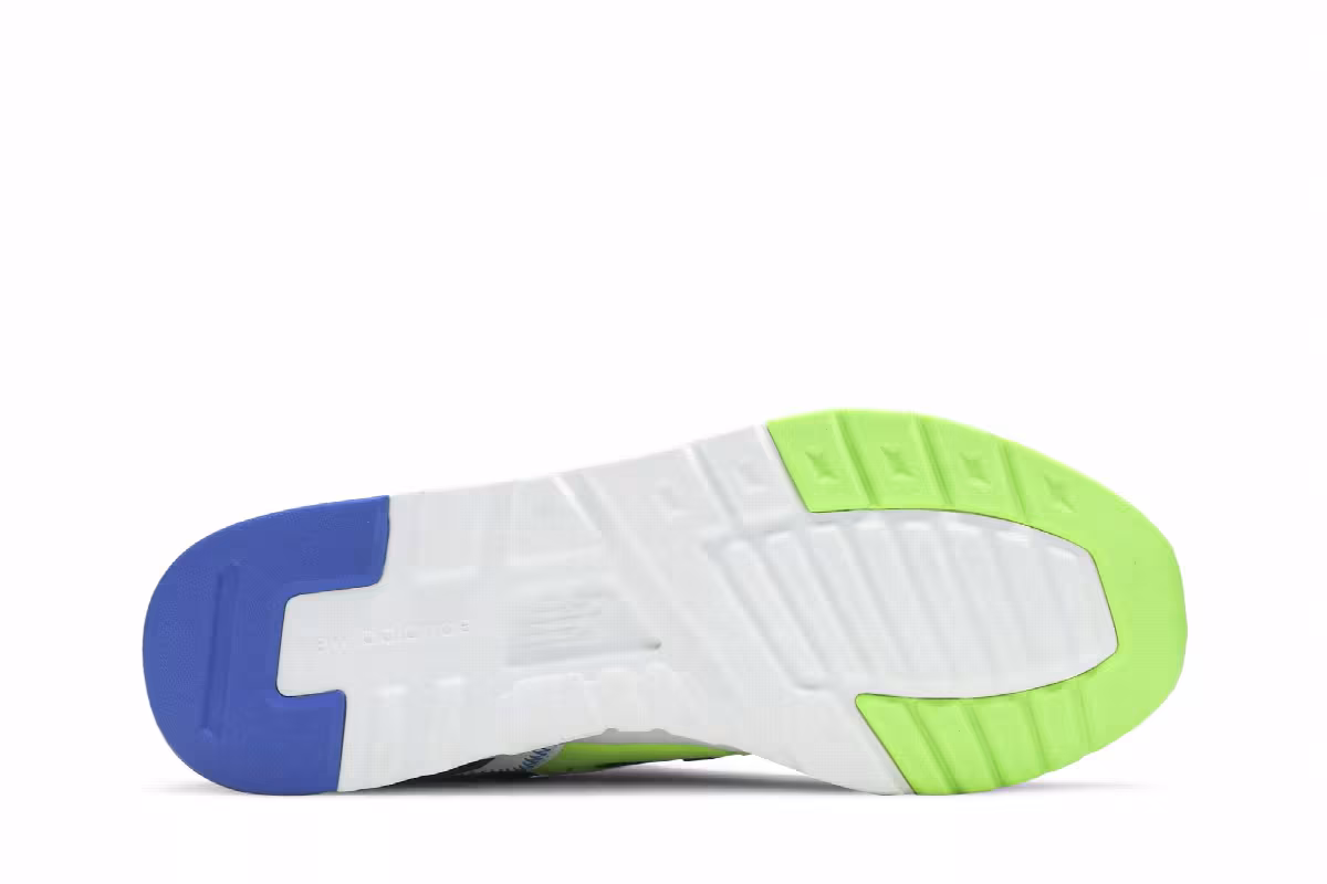 New Balance 997H Energy Lime Blue, view 5