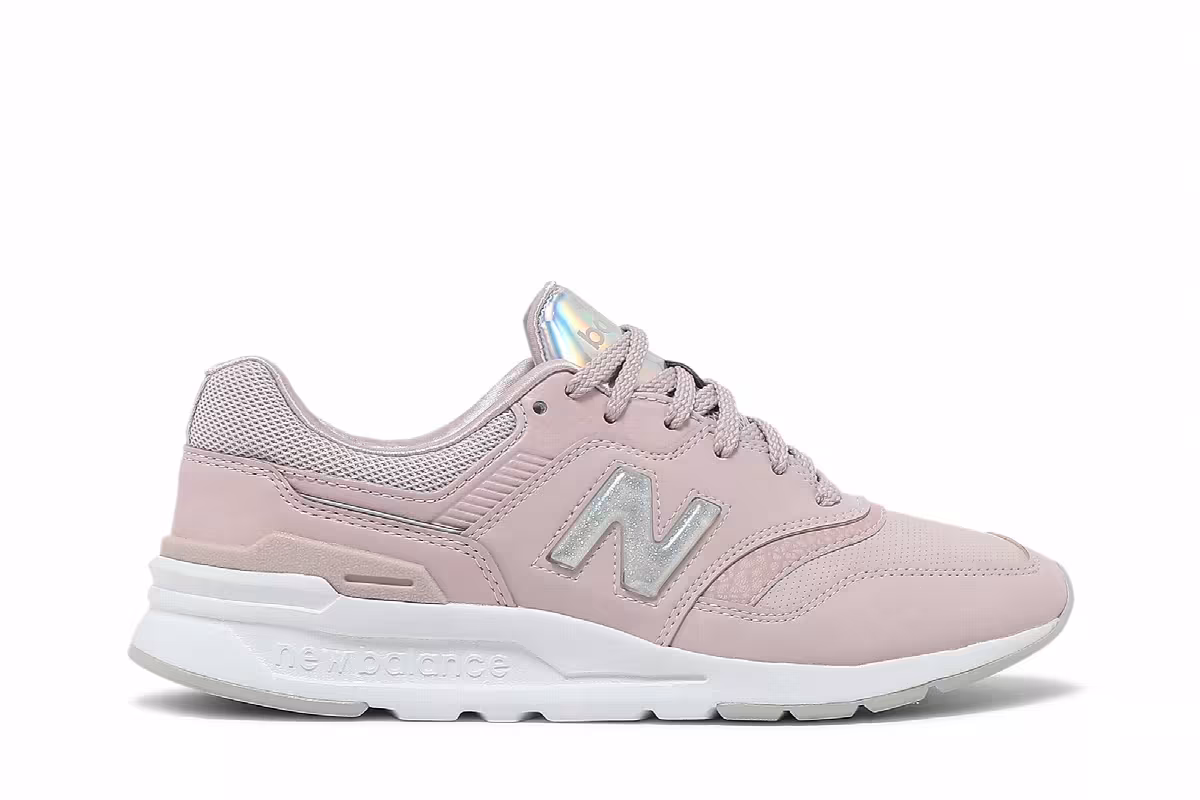 New Balance Women's 997H Space Pink Silver, view 2