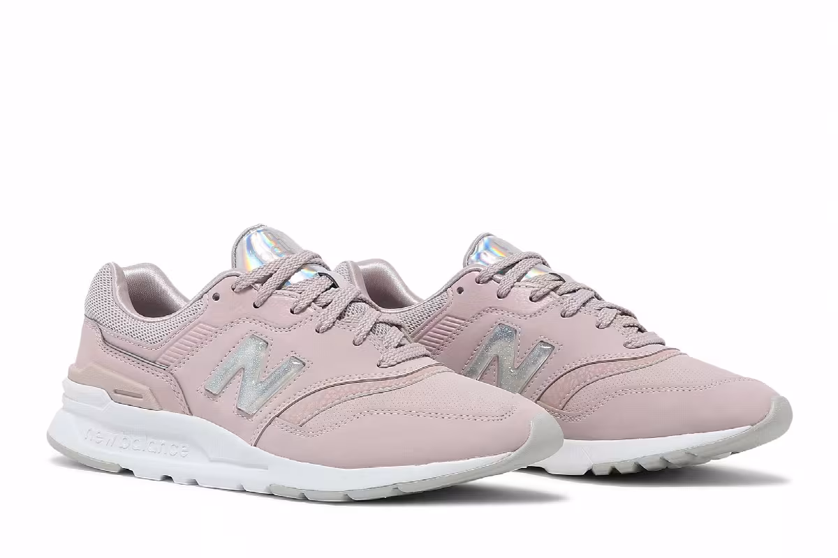 New Balance Women's 997H Space Pink Silver, view 9