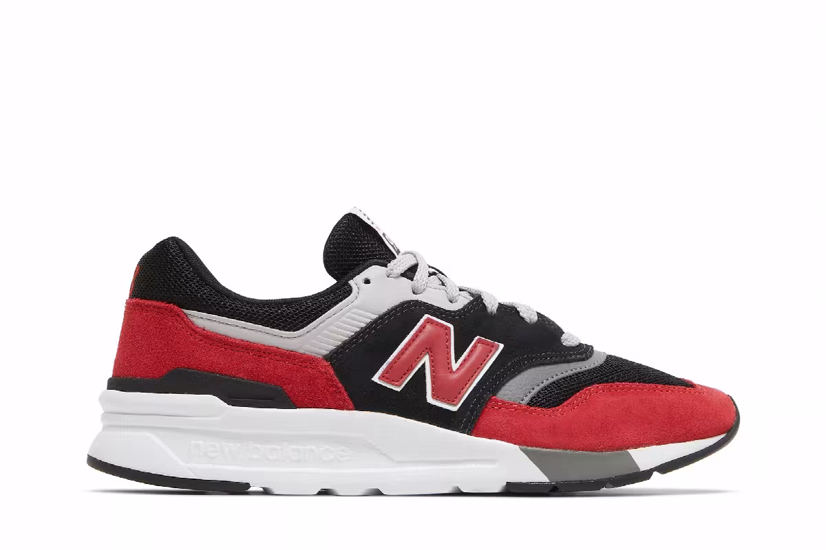New Balance 997H Team Red Marblehead, view 2