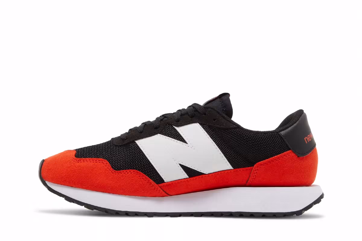 New Balance 237 Black Neo Flame, view 4
