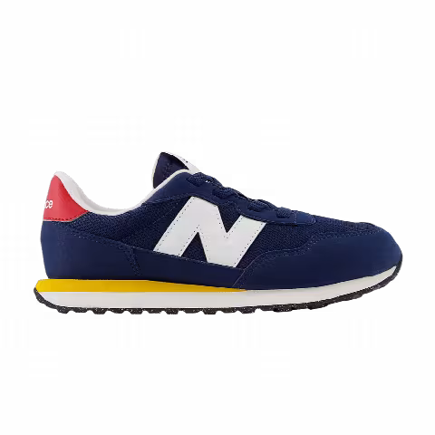 New Balance 237 Bungee Little Kid Wide 'Navy Yellow Team Red'