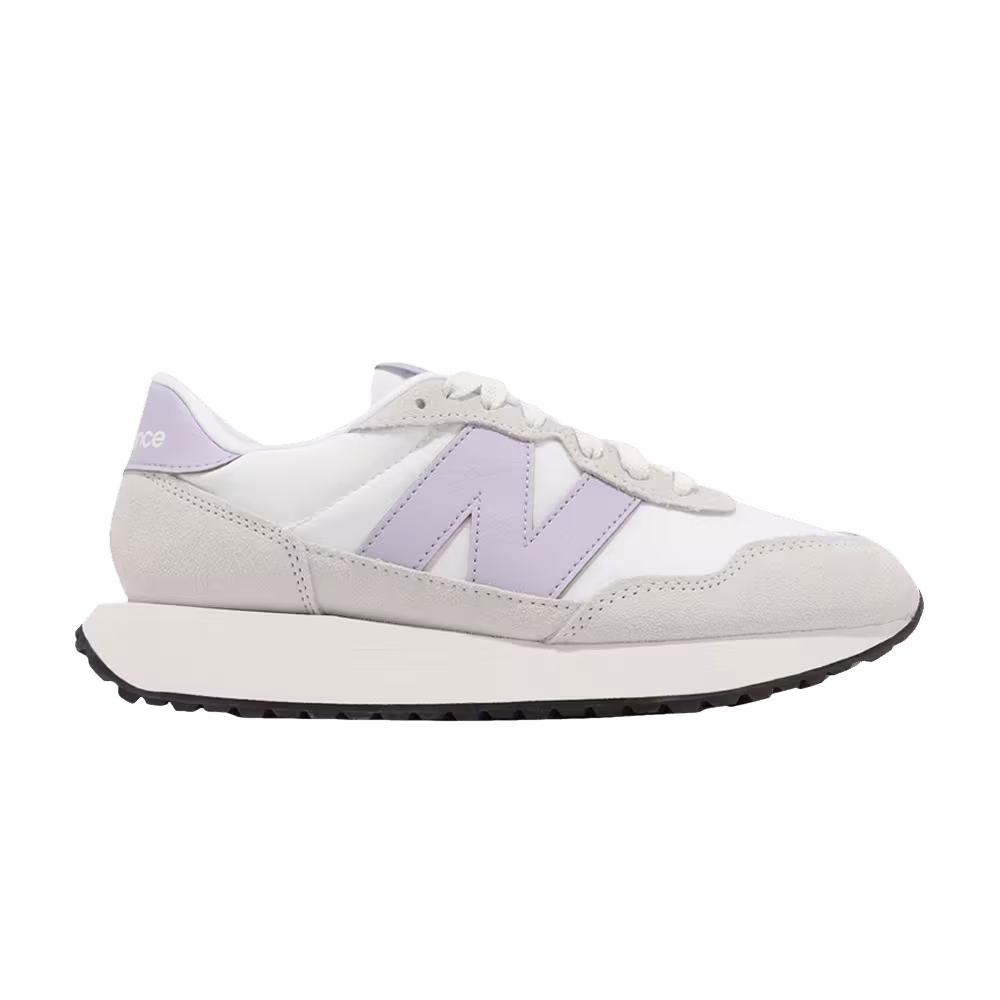 New Balance Women's 237 White Light Purple