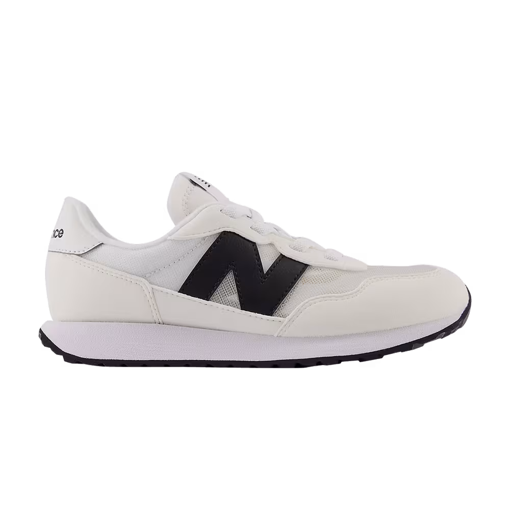 New Balance 237 Little Kid Wide White Black