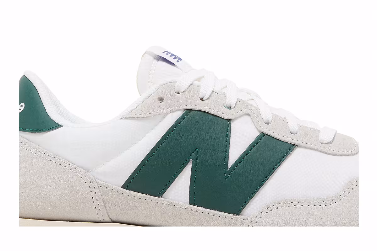 New Balance 237 Cloud Grey Night Green, view 3