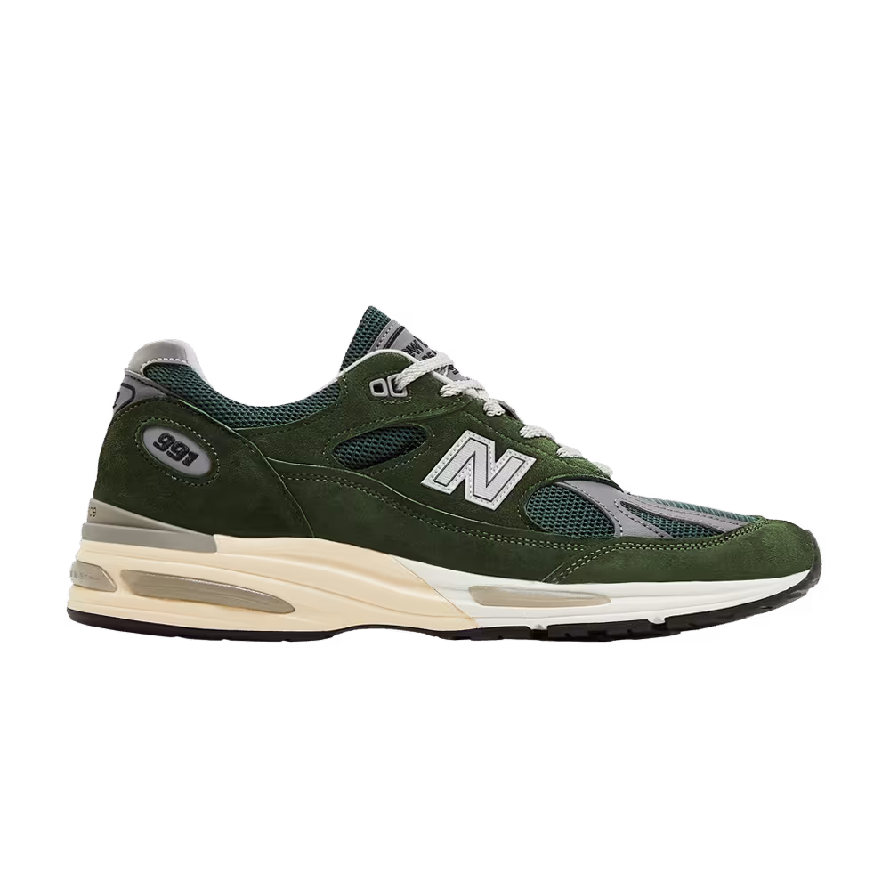 New Balance 991v2 Made in England Kombu