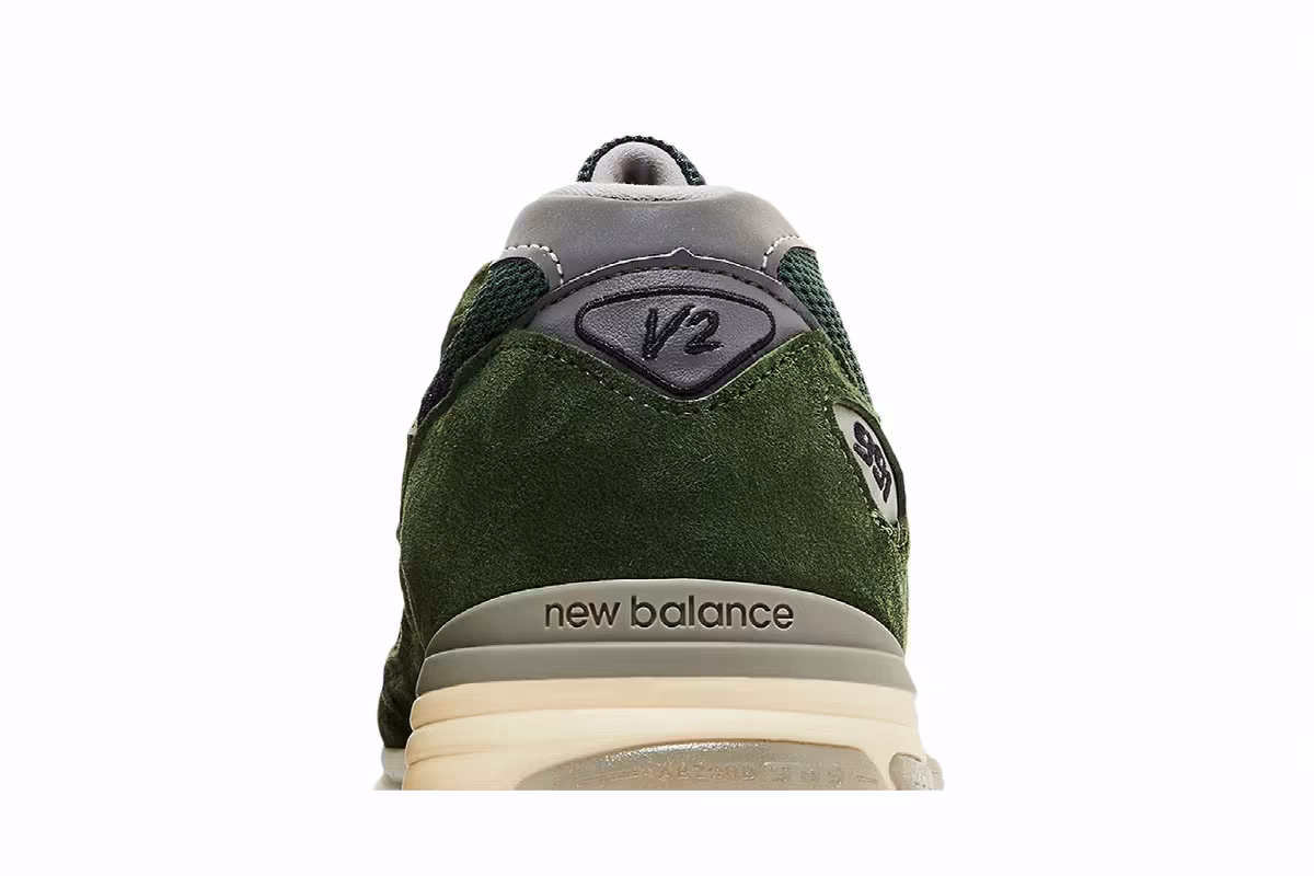 New Balance 991v2 Made in England Kombu, view 8