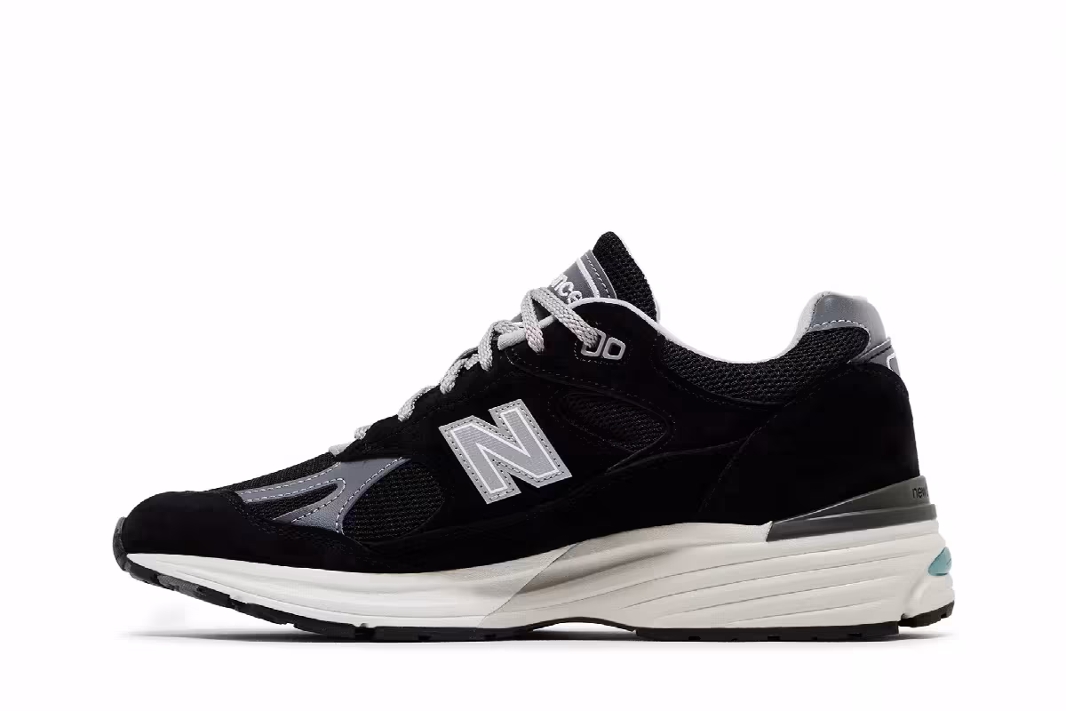 New Balance 991v2 Made in England Black, view 4