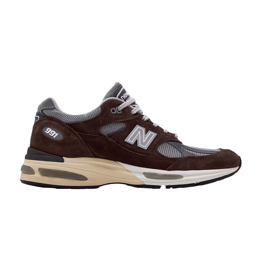 New Balance 991v2 Made in England Brown Grey