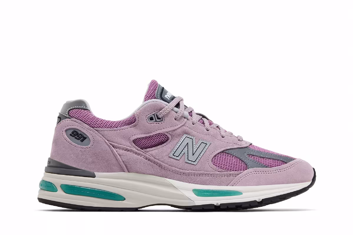 New Balance 991v2 Smoked Pearl, view 2