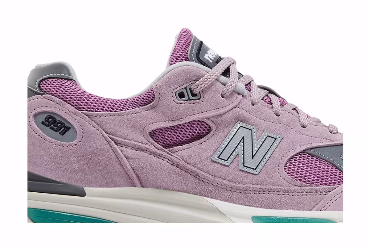 New Balance 991v2 Smoked Pearl, view 3