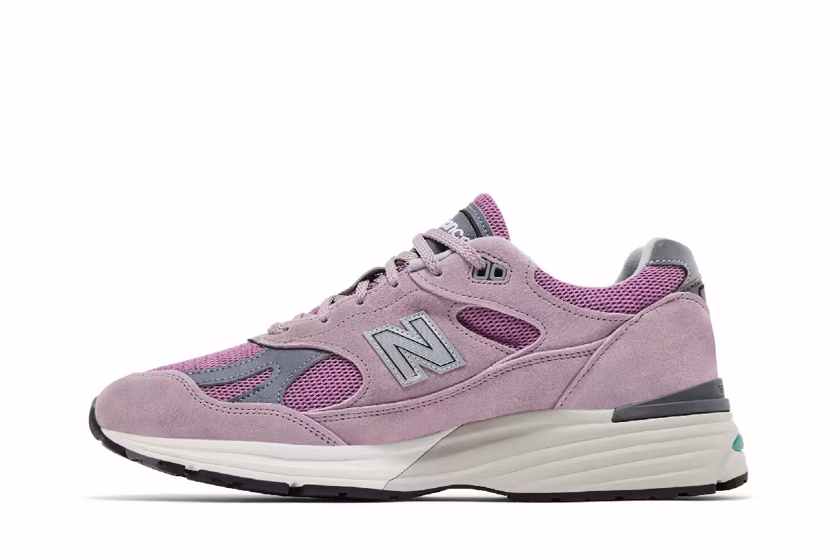 New Balance 991v2 Smoked Pearl, view 4