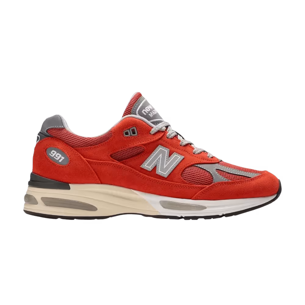 New Balance 991v2 Made In UK Orange