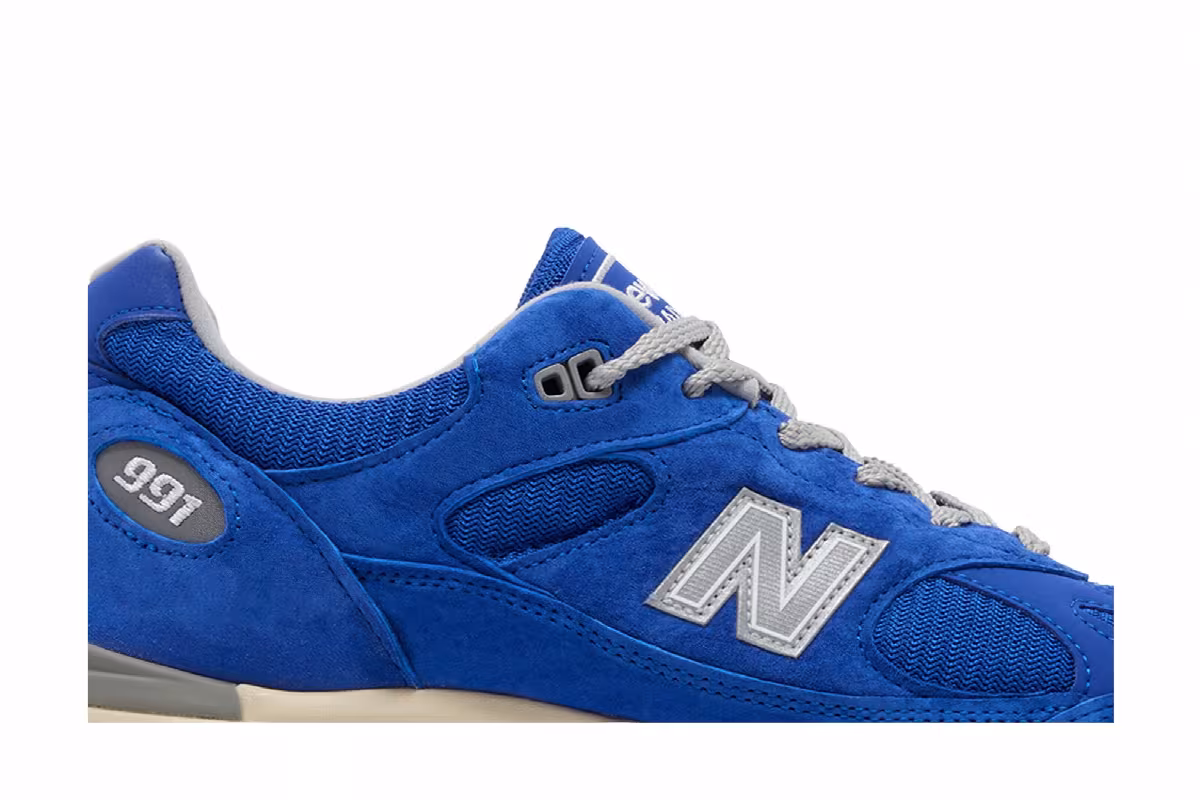 New Balance 991v2 Made in England Brights Revival Pack - Dazzling Blue, view 3
