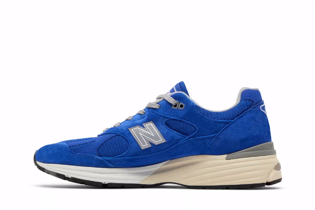 New Balance 991v2 Made in England Brights Revival Pack - Dazzling Blue, view 4