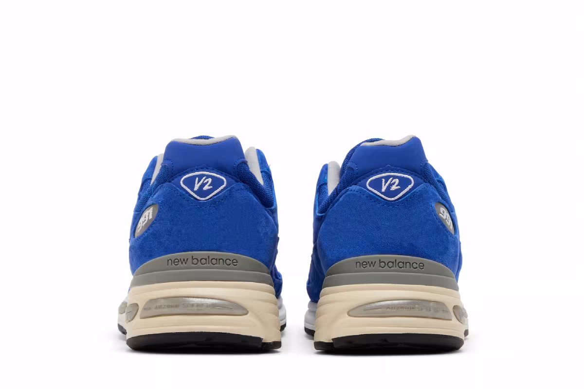 New Balance 991v2 Made in England Brights Revival Pack - Dazzling Blue, view 7