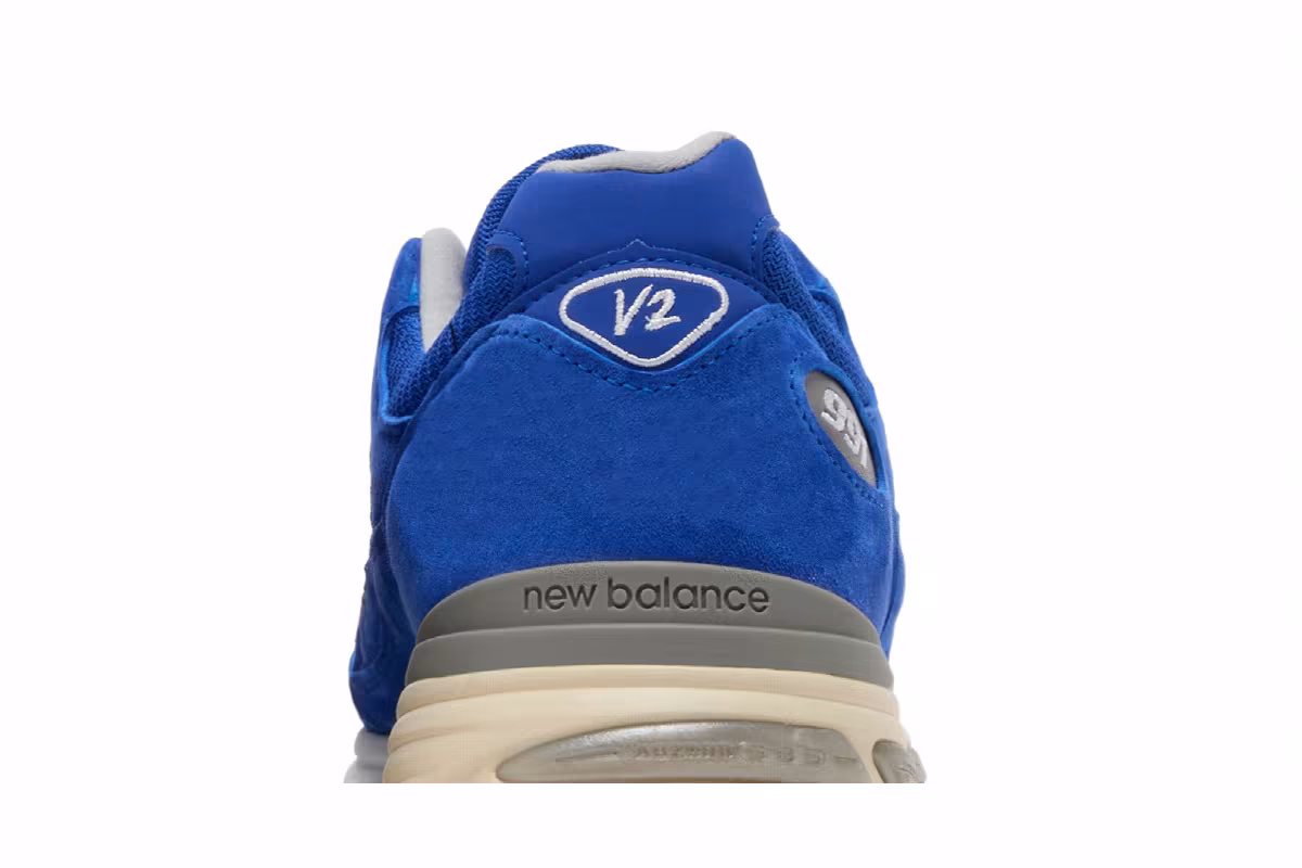New Balance 991v2 Made in England Brights Revival Pack - Dazzling Blue, view 8