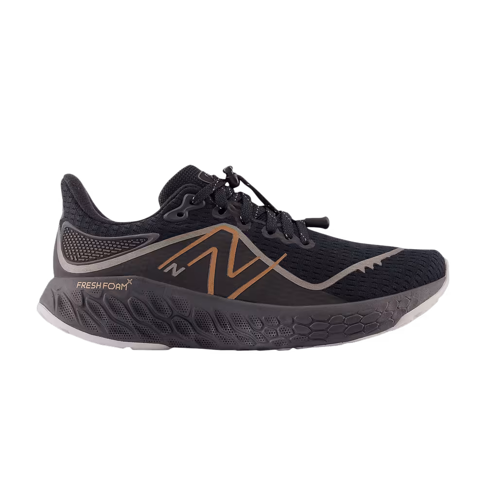 New Balance Women's Fresh Foam X 1080v12 Permafrost Black Copper Metallic