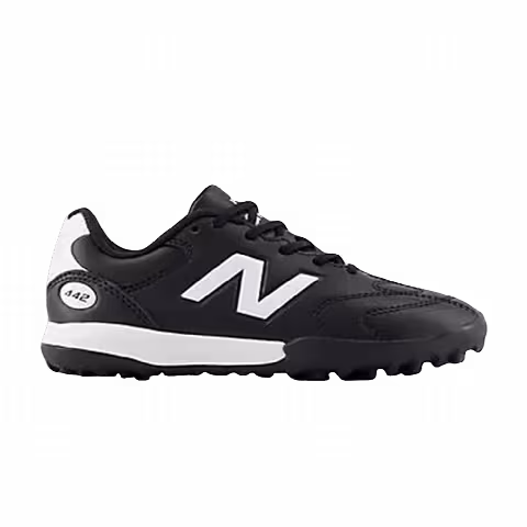 New Balance 442 Team TF V3 Big Kid 'Black White'
