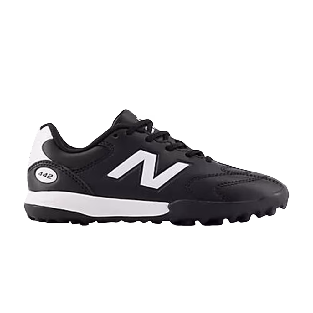 New Balance 442 Team TF V3 Big Kid Black White