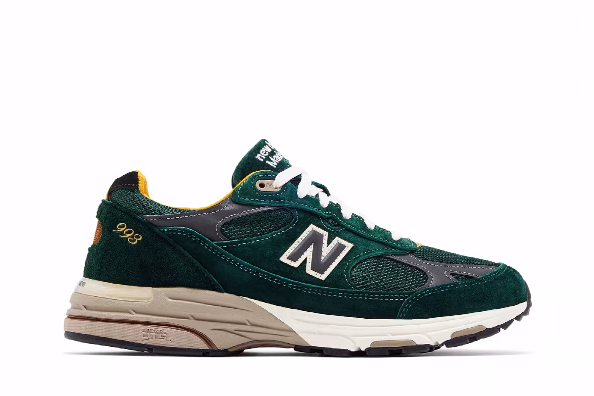 Aimé Leon Dore x New Balance 993 Made in USA Pine Grove, view 2