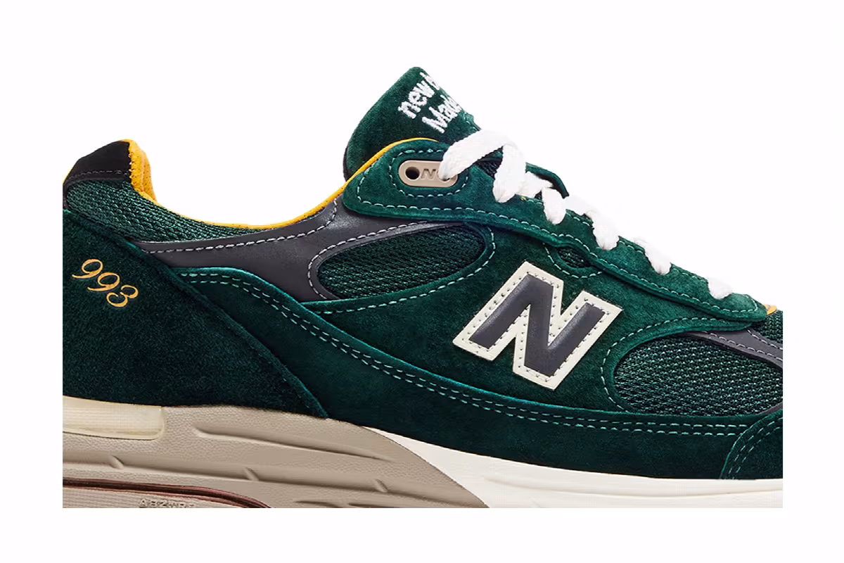 Aimé Leon Dore x New Balance 993 Made in USA Pine Grove, view 3
