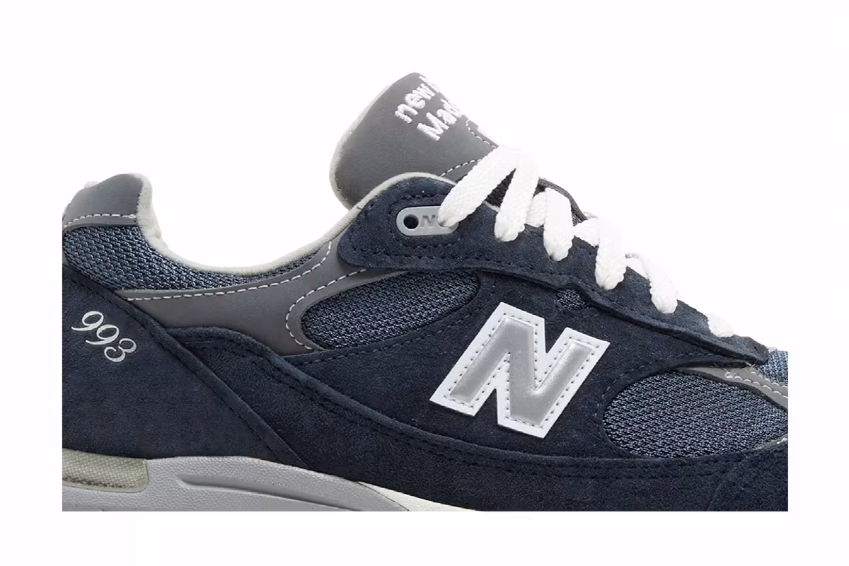 New Balance 993 Navy White, view 3