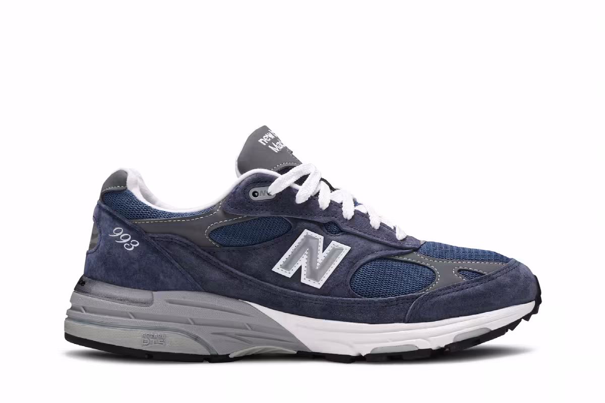 New Balance 993 Made in USA Indigo, view 2