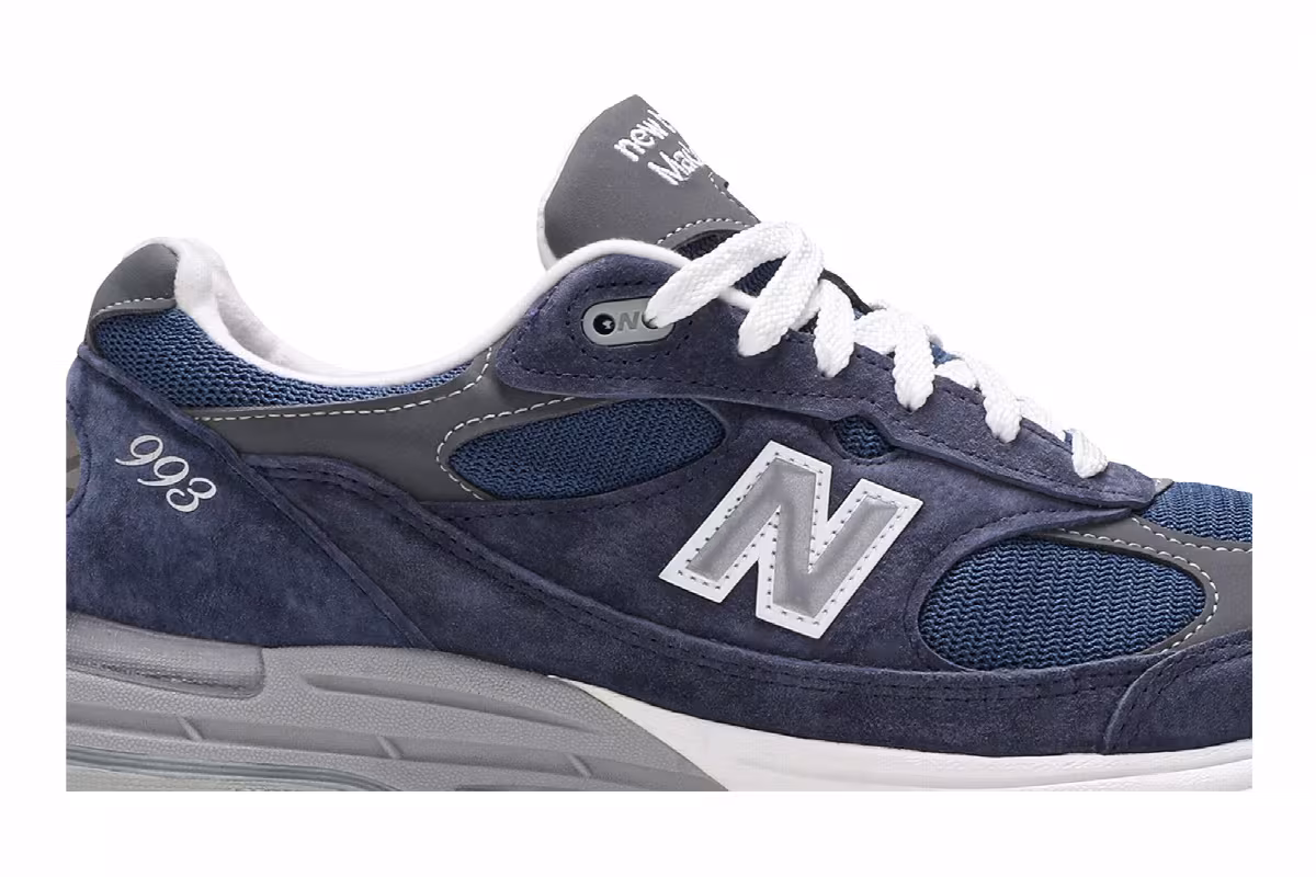 New Balance 993 Made in USA Indigo, view 3