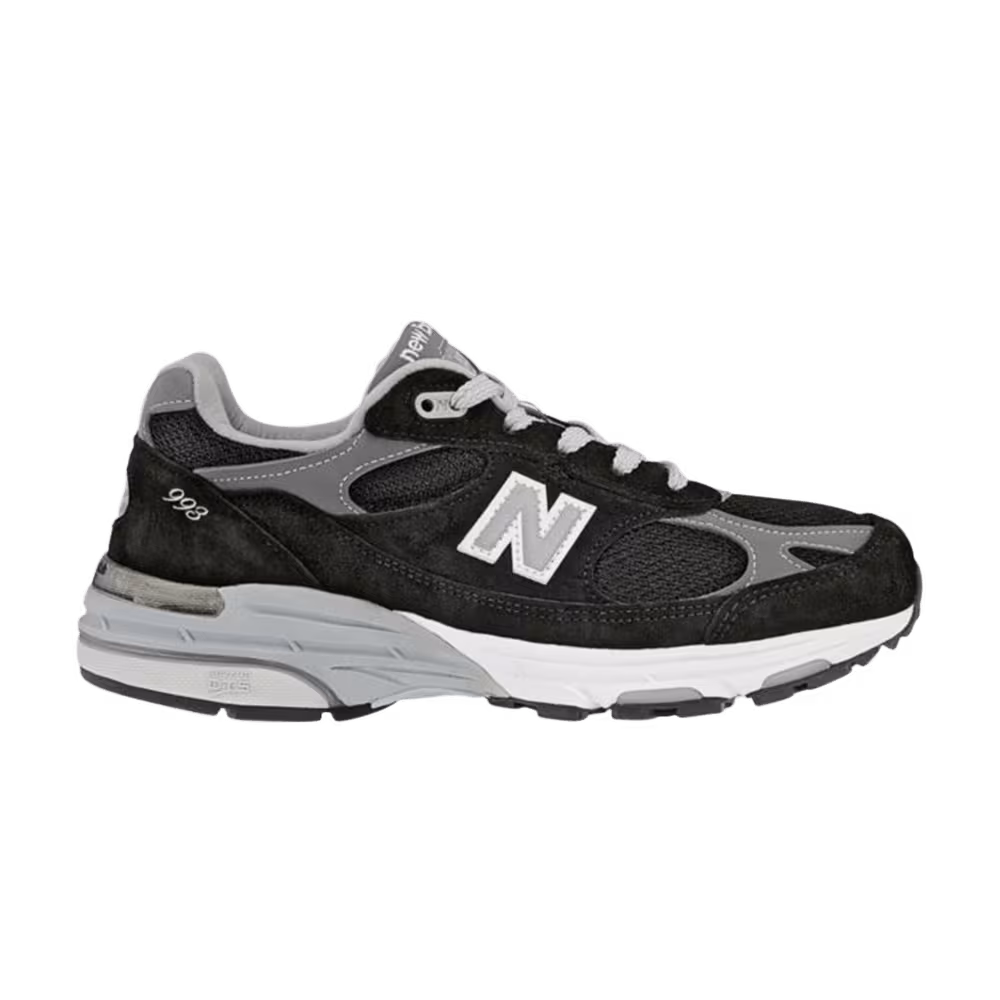 New Balance Women's 993 Made In USA Black Grey