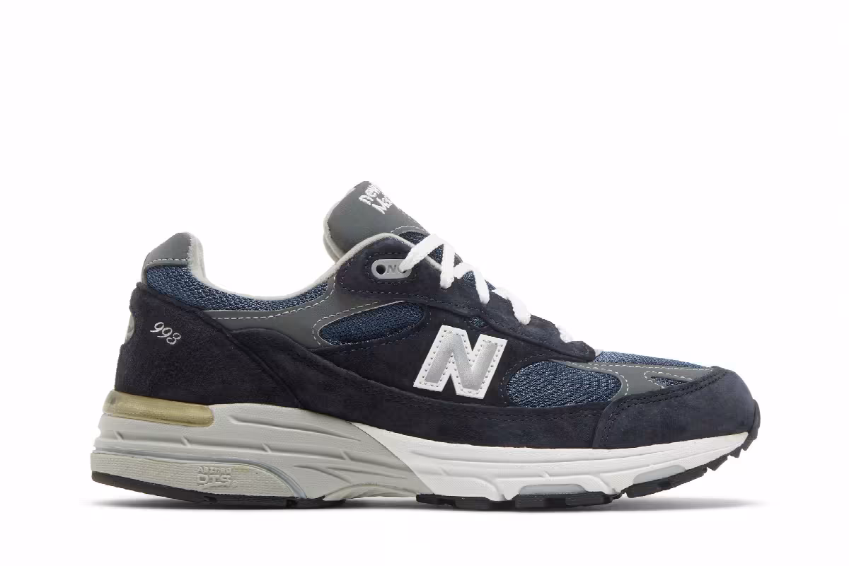 New Balance Women's 993 Made in USA Navy, view 2